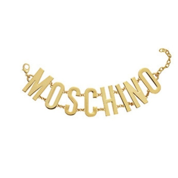 Moschino X H&M Choker Gold Platted - Picture 2 of 4